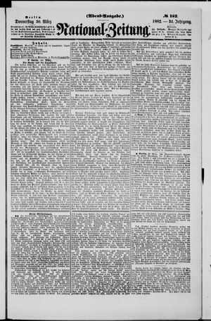 National-Zeitung on Mar 30, 1882