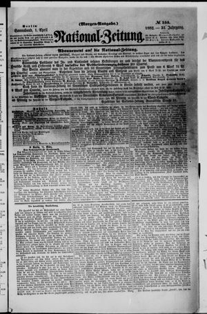 National-Zeitung vom 01.04.1882
