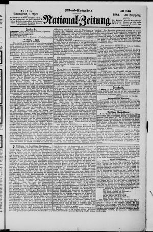 National-Zeitung vom 01.04.1882