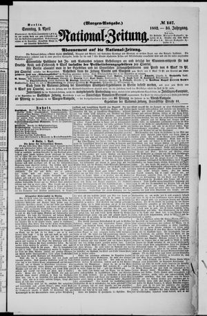 Nationalzeitung vom 02.04.1882