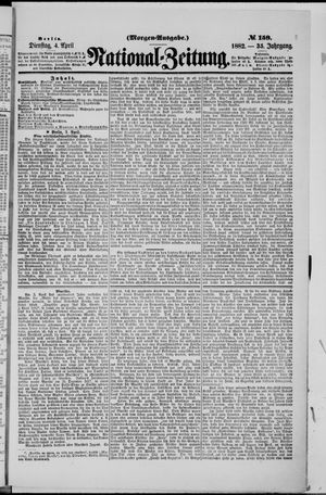 National-Zeitung vom 04.04.1882