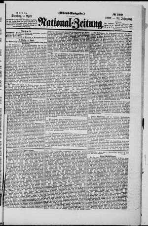 National-Zeitung vom 04.04.1882
