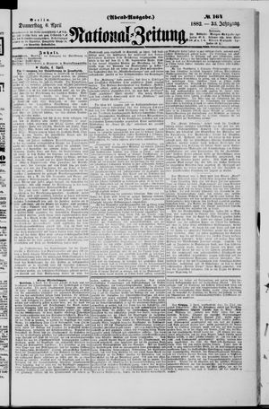 Nationalzeitung on Apr 6, 1882