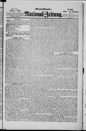 National-Zeitung vom 07.04.1882
