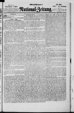 Nationalzeitung vom 08.04.1882