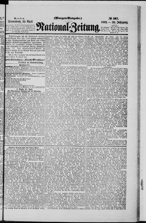 National-Zeitung vom 22.04.1882