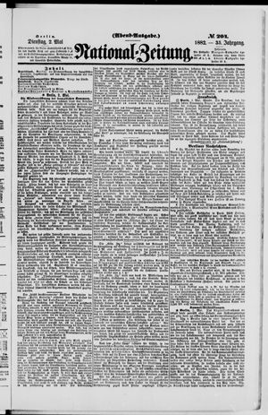 Nationalzeitung vom 02.05.1882