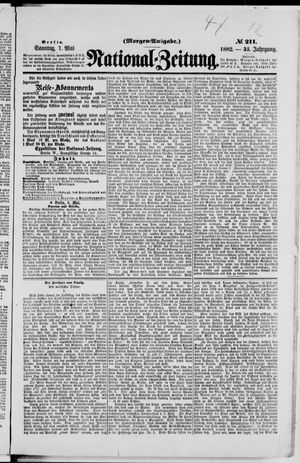 Nationalzeitung on May 7, 1882