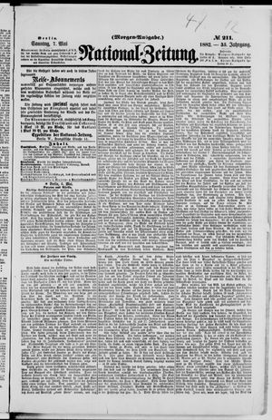 National-Zeitung vom 07.05.1882