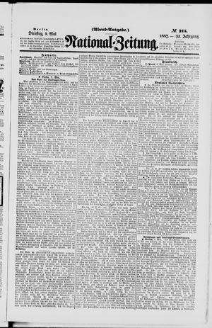 Nationalzeitung vom 09.05.1882