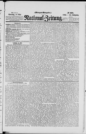 Nationalzeitung vom 14.05.1882