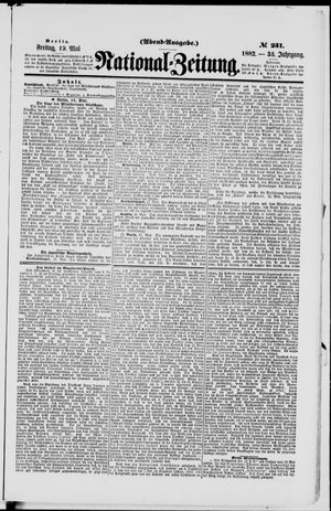 National-Zeitung vom 19.05.1882
