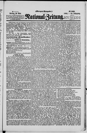 Nationalzeitung on May 26, 1882