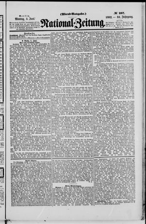 Nationalzeitung vom 05.06.1882