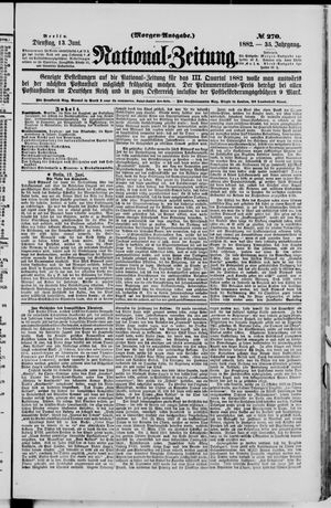 National-Zeitung vom 13.06.1882