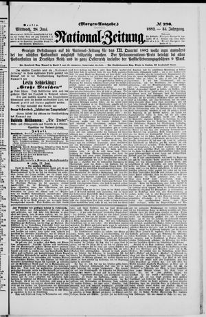 Nationalzeitung on Jun 28, 1882