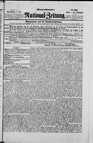 Nationalzeitung vom 01.07.1882