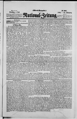 National-Zeitung on Jul 4, 1882