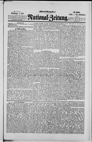 National-Zeitung vom 05.07.1882