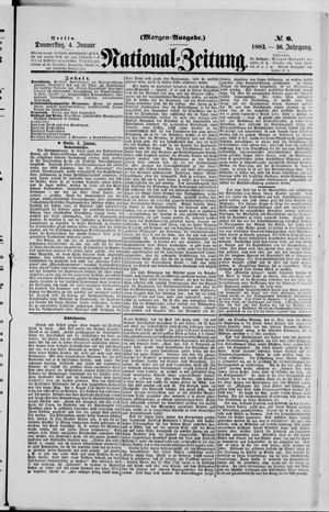 National-Zeitung on Jan 4, 1883