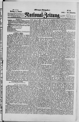 Nationalzeitung on Jan 5, 1883