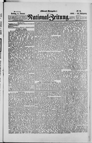 Nationalzeitung vom 05.01.1883