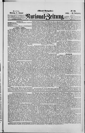 National-Zeitung vom 08.01.1883