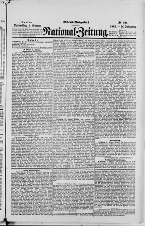 National-Zeitung on Feb 1, 1883