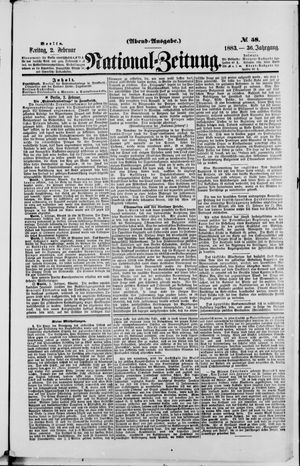 National-Zeitung vom 02.02.1883
