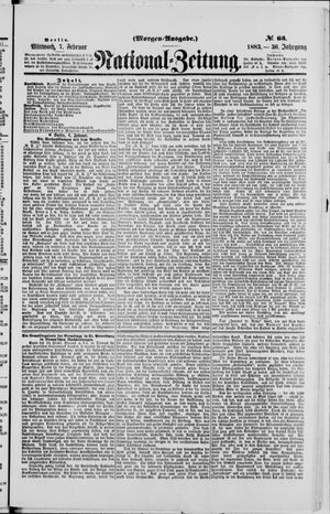 National-Zeitung vom 07.02.1883