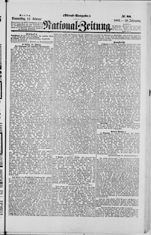 National-Zeitung vom 15.02.1883