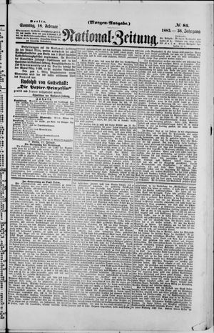 National-Zeitung vom 18.02.1883