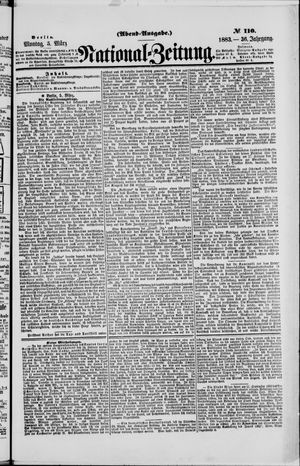 Nationalzeitung on Mar 5, 1883