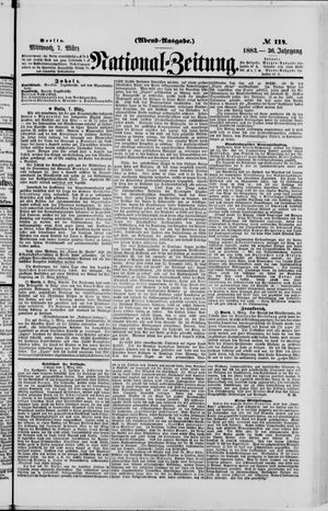 National-Zeitung on Mar 7, 1883