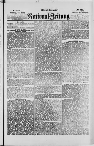 Nationalzeitung vom 12.03.1883