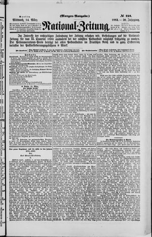 Nationalzeitung vom 14.03.1883