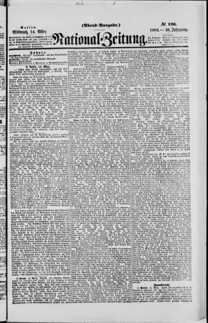 Nationalzeitung on Mar 14, 1883