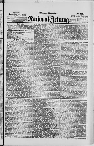 Nationalzeitung vom 15.03.1883