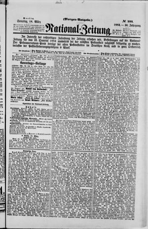 Nationalzeitung vom 18.03.1883