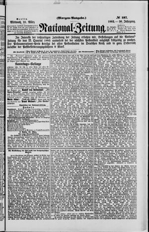 Nationalzeitung on Mar 21, 1883