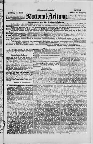 National-Zeitung vom 25.03.1883
