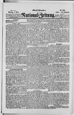 National-Zeitung vom 02.04.1883
