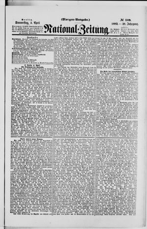 Nationalzeitung on Apr 5, 1883