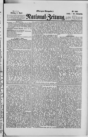Nationalzeitung vom 06.04.1883