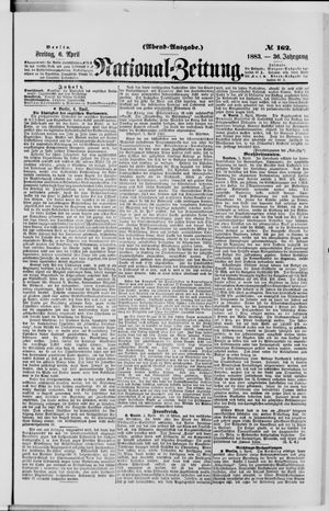 Nationalzeitung vom 06.04.1883