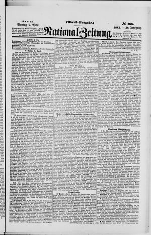 Nationalzeitung vom 09.04.1883