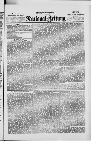 Nationalzeitung vom 14.04.1883