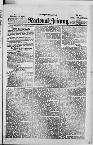 National-Zeitung vom 15.04.1883