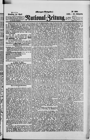 National-Zeitung on Apr 24, 1883