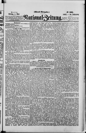 Nationalzeitung vom 04.05.1883